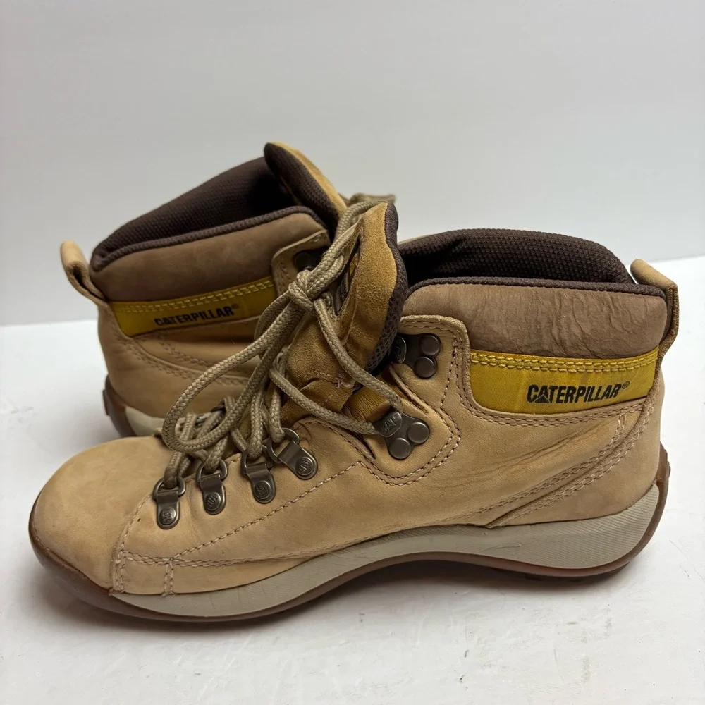 Caterpillar Men's Active Alaska Lace-Up Boot, Honey, 8 M US Hiking Work